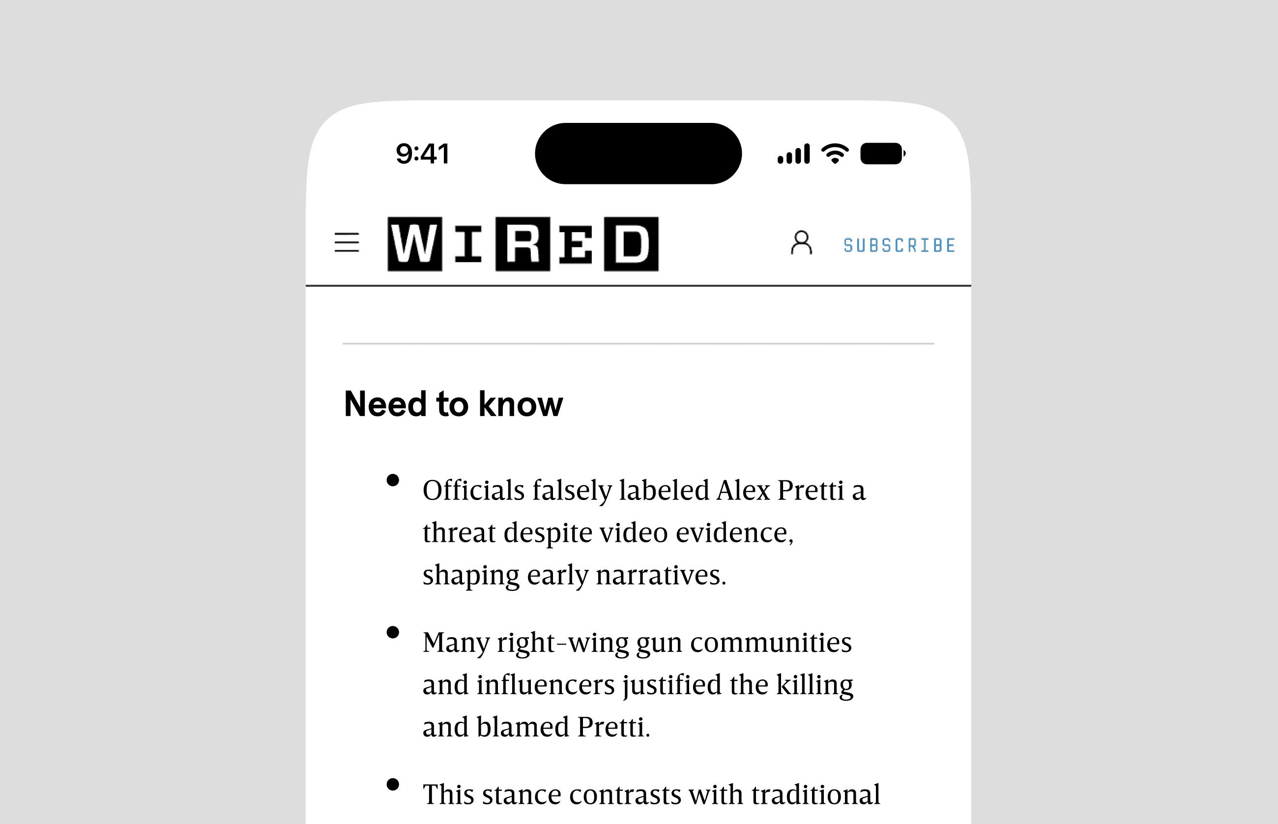Live editorial experience applied across publishing products